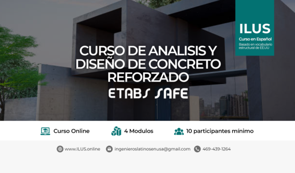 ANÁLISIS Y DISEÑO DE CONCRETO REFORZADO MEDIANTE SOFTWARES: ETABS / SAFE